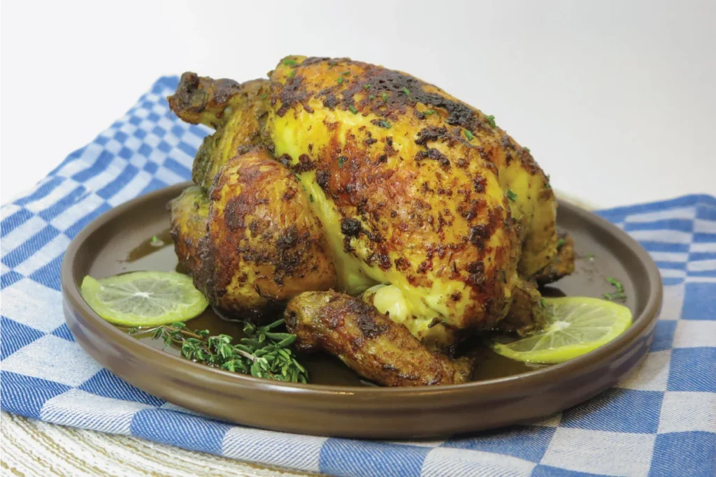 Pollo a l'ast baru foods en Sant Fruitós de Bages